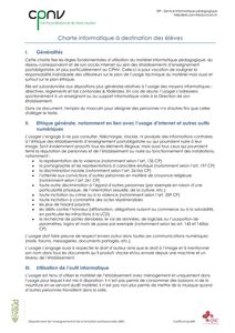 CPNV – Charte informatique