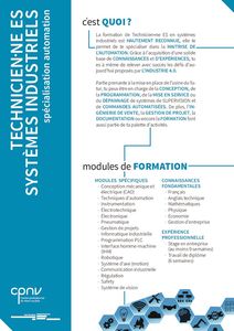 Systèmes industriels / automation - CPNV