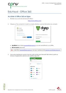thumbnail of CPNV – EduVaud – Office 365