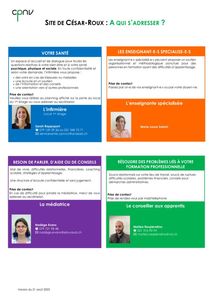 CPNV – Personnes ressources – César-Roux