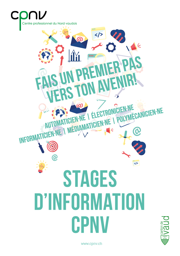 CPNV - flyer stage d'information