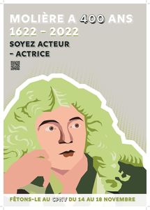 thumbnail of Molière 400 – Affiche 1 V5 Vert