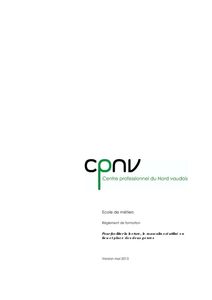 Règlement de formation EM