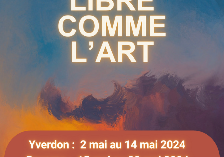Affiche Libre comme l'art