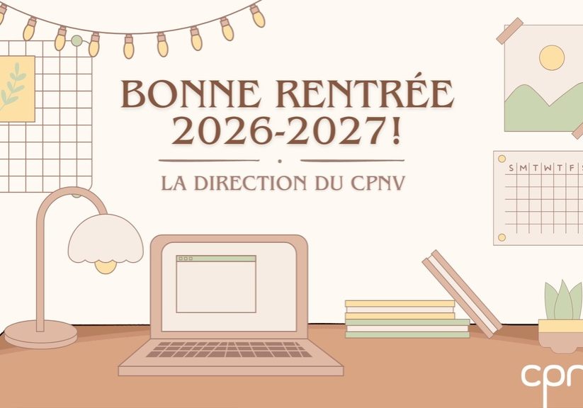 CPNV - Rentrée 2026