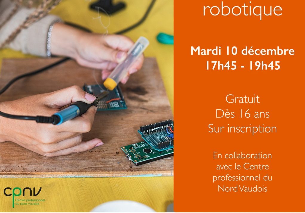 BibliOrbe - Atelier robotique CPNV