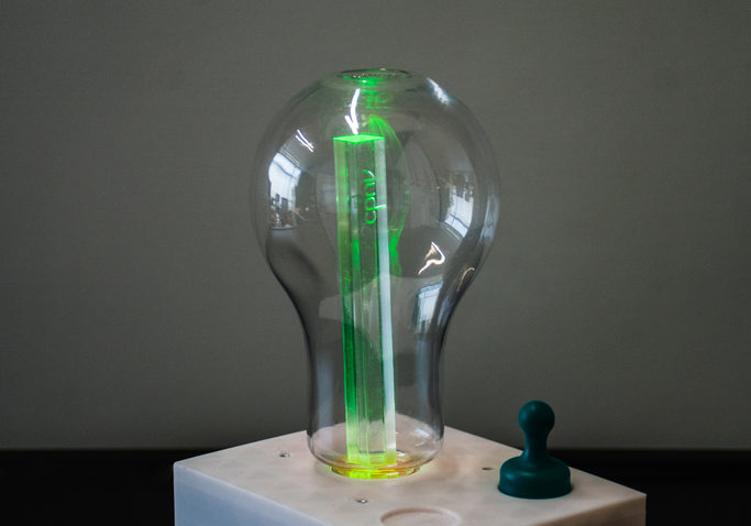 lampe multicolore